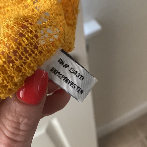 NWT mustard sequin kimono OS - Picture 3 of 3